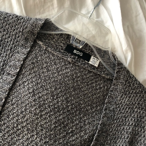 SOLD Urban Outfitters | BDG Grey Knit Cardigan - Picture 4 of 4